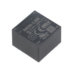 Convertor AC/DC 5W 3,3VDC | Electronic-mag.ro | Componente Electronice