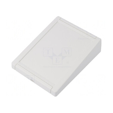 Carcasă alarmă ABS gri deschis 100x131x33,6 mm | Electronic-mag.ro | Componente Electronice