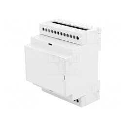 Carcasă pentru șină DIN gri 90x71x53mm | Electronic-mag.ro | Componente Electronice