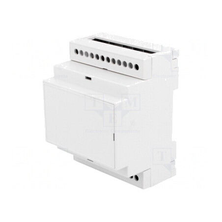 Carcasă pentru șină DIN gri 90x71x53mm | Electronic-mag.ro | Componente Electronice