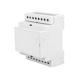 Carcasă pentru șină DIN, 90x71x53mm, gri | Electronic-mag.ro | Componente Electronice