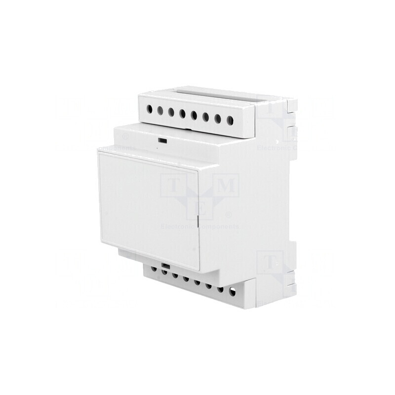 Carcasă pentru șină DIN, 90x71x53mm, gri | Electronic-mag.ro | Componente Electronice