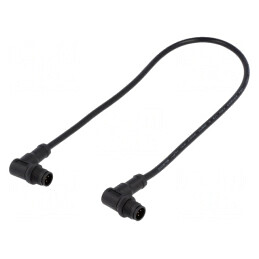 Cablu Senzori Automatizări M12-M12 0.5m | Electronic-mag.ro | Componente Electronice