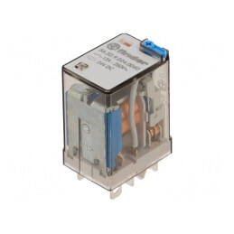 Releu Electromagnetic DPDT 24VDC 20A | Electronic-mag.ro | Componente Electronice