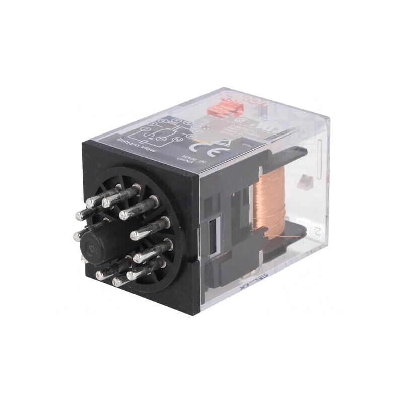 Releu Electromagnetic 3PDT 230VAC 10A | Electronic-mag.ro | Componente Electronice