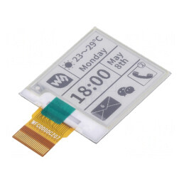 Ecran e-hârtie 1,54 inch 200x200 3,3VDC | Electronic-mag.ro | Componente Electronice