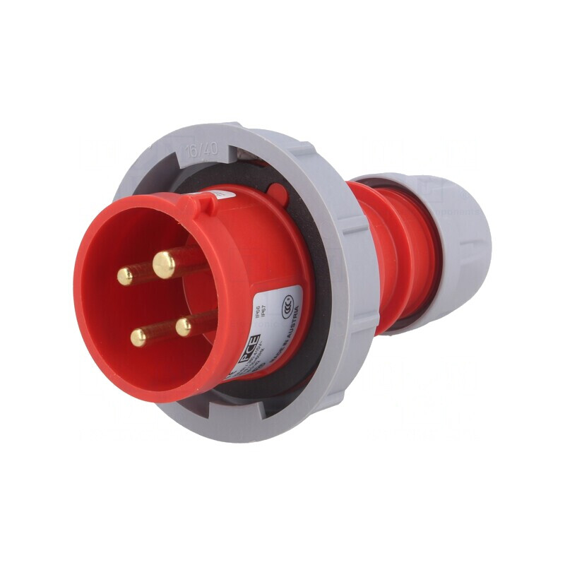 Conector AC Trifazat 16A 400V IP67 | Electronic-mag.ro | Componente Electronice