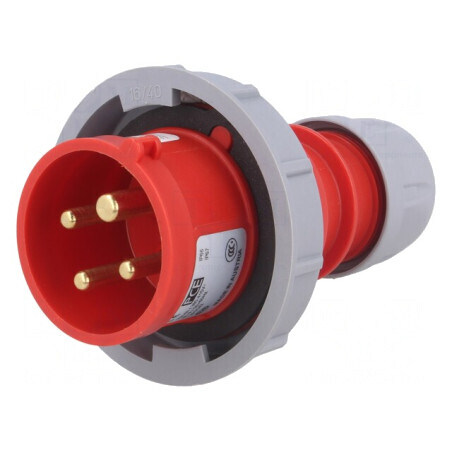 Conector AC Trifazat 16A 400V IP67 | Electronic-mag.ro | Componente Electronice