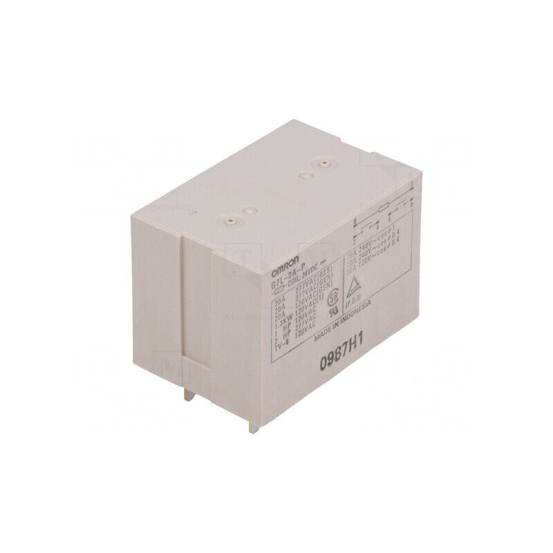 Releu Electromagnetic DPST-NO 24VDC G7L PCB | Electronic-mag.ro | Componente Electronice Releu Electromagnetic DPST-NO 24VDC G7L PCB | Electronic-mag.ro | Componente Electronice