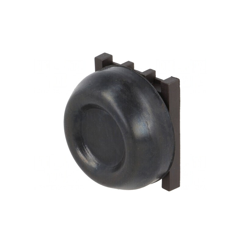 Comutator Push 30mm Negru | Electronic-mag.ro | Componente Electronice