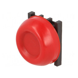 Comutator Apăsare 30mm Poziție Stabilă Roșu | Electronic-mag.ro | Componente Electronice