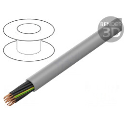 Cablu MEGAFLEX 500 0.5mm² Neecranat 300/500V Cu Litat | Electronic-mag.ro | Componente Electronice