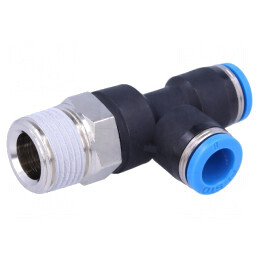Racord Push-In T Ramificație 0,95-6bar PBT | Electronic-mag.ro | Componente Electronice