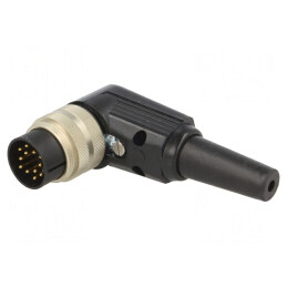 Conector M16 Mufă Tată 12 PIN Lipire pe Cablu 3A 60V IP40 | Electronic-mag.ro | Componente Electronice