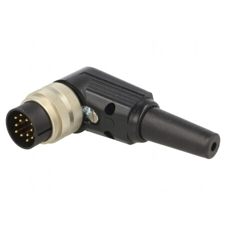 Conector M16 Mufă Tată 12 PIN Lipire pe Cablu 3A 60V IP40 | Electronic-mag.ro | Componente Electronice