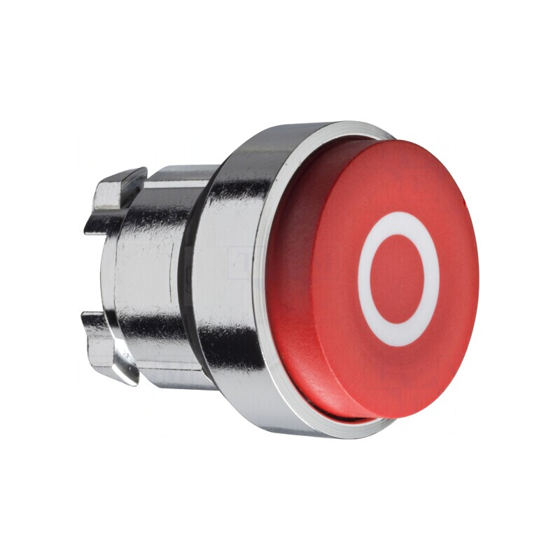 Comutator apăsare 22mm roșu | Electronic-mag.ro | Componente Electronice