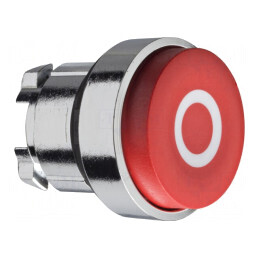 Comutator apăsare 22mm roșu | Electronic-mag.ro | Componente Electronice