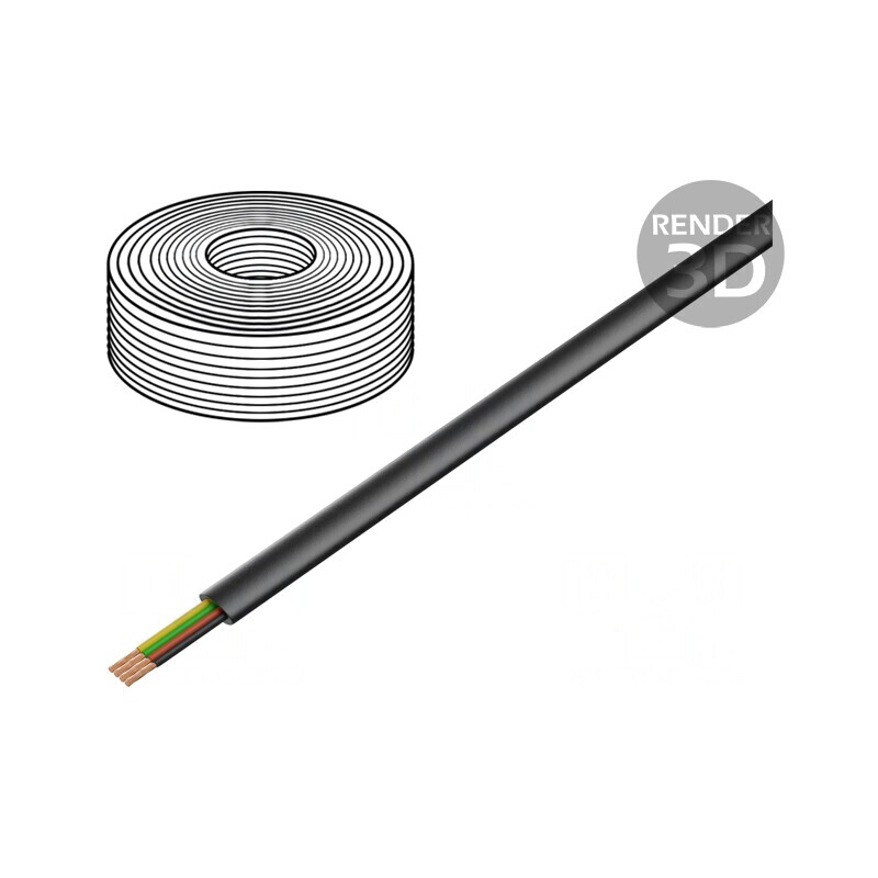 Cablu Telecomunicații Litat Negru 100m | Electronic-mag.ro | Componente Electronice