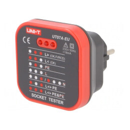 Tester Priză Electrică cu LED 230V EU | Electronic-mag.ro | Componente Electronice