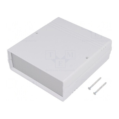 Carcasă ABS Gri Deschis 129x134x47mm | Electronic-mag.ro | Componente Electronice