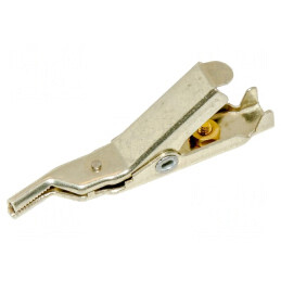 Bornă crocodil 5A max. 25,4mm | Electronic-mag.ro | Componente Electronice