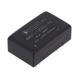Convertor DC/DC 6W 9-18V la ±5V DIP24 | Electronic-mag.ro | Componente Electronice