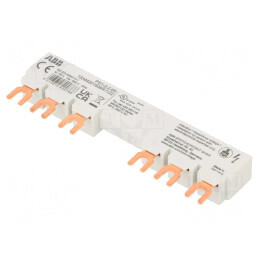 Bară colectoare 10mm2 3 Poli 65A 690VAC 250VDC | Electronic-mag.ro | Componente Electronice