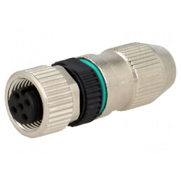 Mufă M12 4 PIN mamă IDC DeviceNet/CANopen pe cablu | Electronic-mag.ro | Componente Electronice