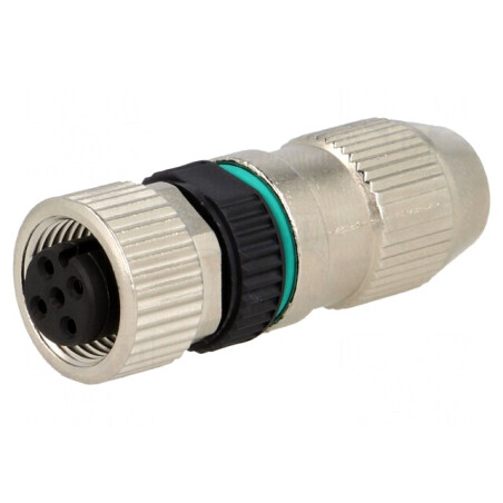 Mufă M12 4 PIN mamă IDC DeviceNet/CANopen pe cablu | Electronic-mag.ro | Componente Electronice