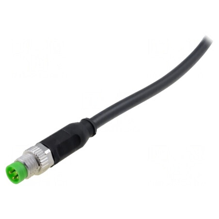 Cablu de Conectare M8 4 PIN 3m 30VAC 4A | Electronic-mag.ro | Componente Electronice