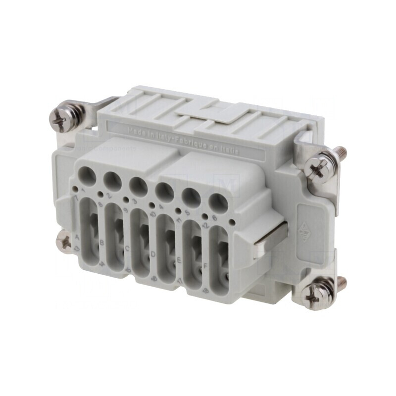 Conector HDC Mamă 18 PIN 10A 400V | Electronic-mag.ro | Componente Electronice