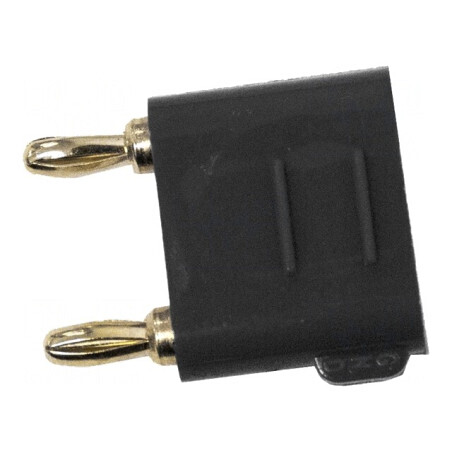 Conector banană 3mm negru 5A ABS | Electronic-mag.ro | Componente Electronice