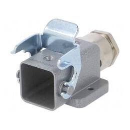 Carcasă pentru conectori HDC C146 dimensiune A3 cu clichet | Electronic-mag.ro | Componente Electronice