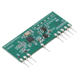 Receptor RF FM FSK 433,92MHz -118dBm 4,5-5,5VDC THT | Electronic-mag.ro | Componente Electronice