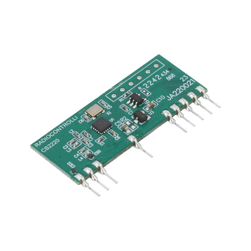 Receptor RF FM FSK 433,92MHz -118dBm 4,5-5,5VDC THT | Electronic-mag.ro | Componente Electronice