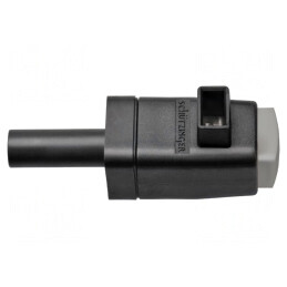 Clemă de laborator gri 300VDC 16A nichel | Electronic-mag.ro | Componente Electronice