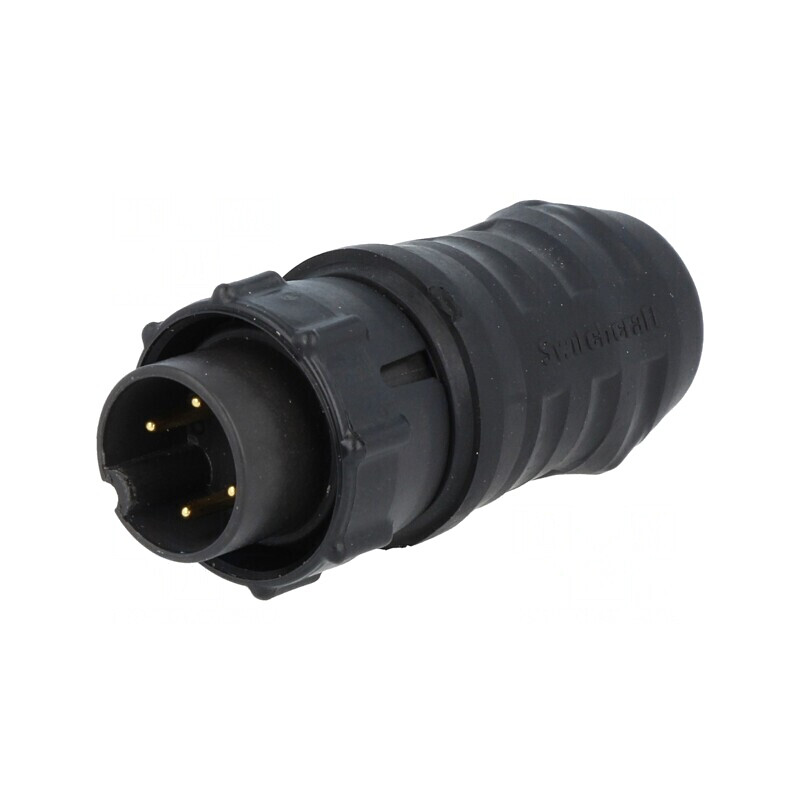 Conector Circular EN3 Mufă Tată 4 PIN 3A | Electronic-mag.ro | Componente Electronice
