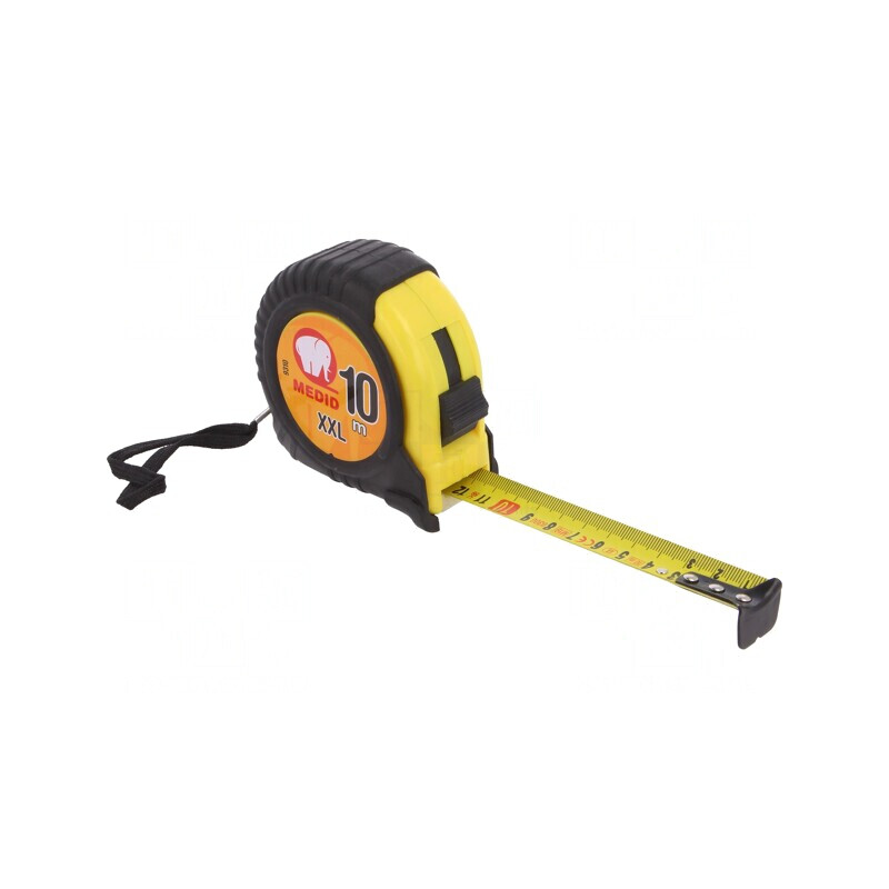 Ruletă de măsurat 10m 25mm ABS și gumă | Electronic-mag.ro | Componente Electronice