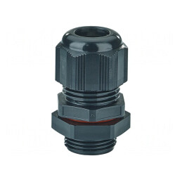Garnitură de etanşare IP66 neagră M20 1,5 poliamidă | Electronic-mag.ro | Componente Electronice