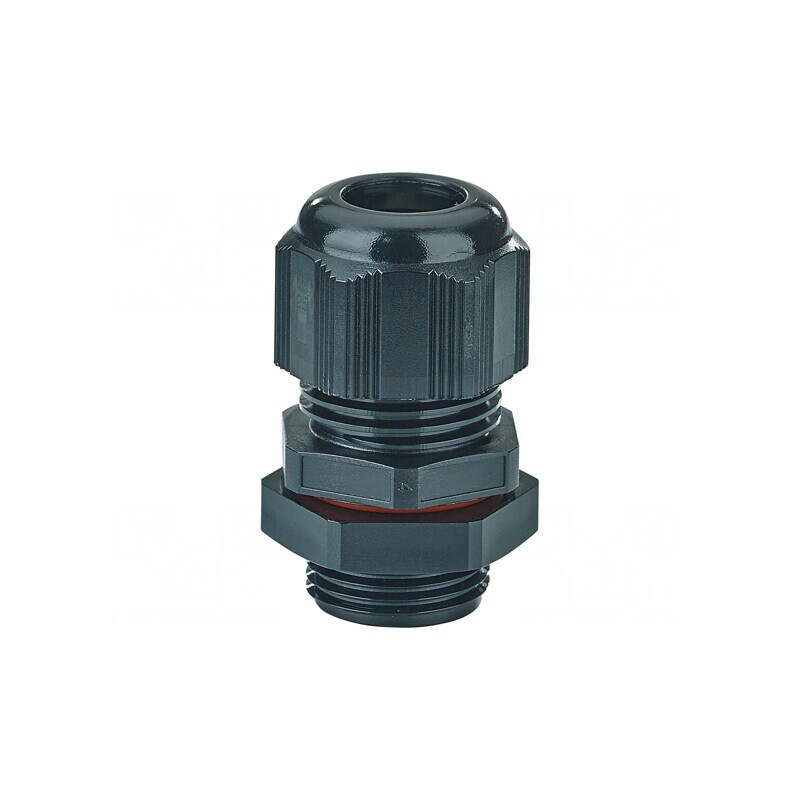 Garnitură de etanşare IP66 neagră M20 1,5 poliamidă | Electronic-mag.ro | Componente Electronice