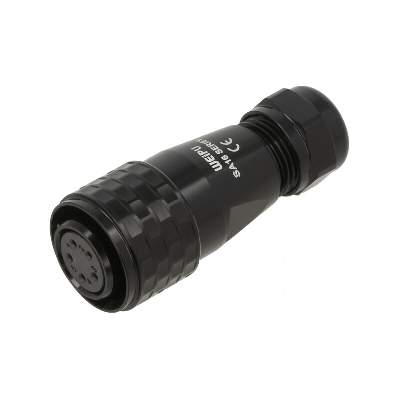 Mufă SA16 Mamă 5 PIN IP67 5-8mm 5A 500V | Electronic-mag.ro | Componente Electronice Mufă SA16 Mamă 5 PIN IP67 5-8mm 5A 500V | Electronic-mag.ro | Componente Electronice