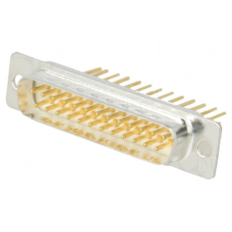 D-Sub 25-Pin Soclu Tată PCB în Unghi | Electronic-mag.ro | Componente Electronice