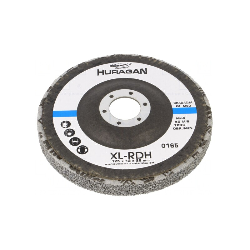 Disc de șlefuire Ø125x12mm cu orificiu 22mm | Electronic-mag.ro | Componente Electronice