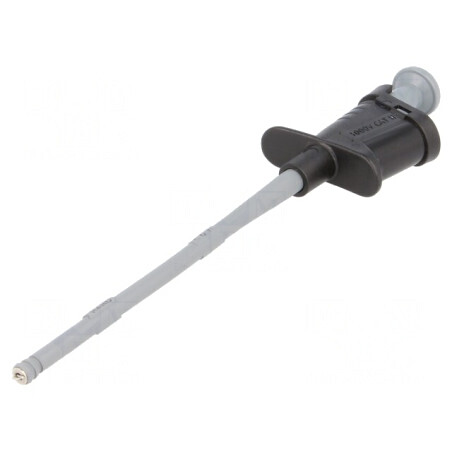 Pensetă Clips de Măsurare Neagră 1000V 4mm 6A | Electronic-mag.ro | Componente Electronice