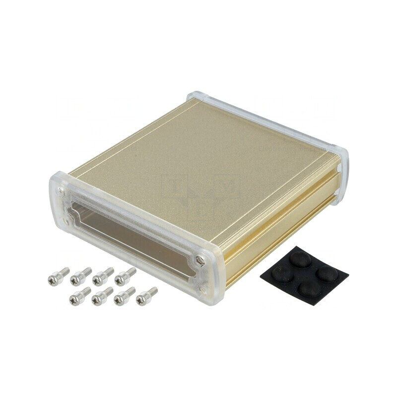 Carcasă Universală Aluminiu Aurit 113.7mm x 119mm x 35.2mm | Electronic-mag.ro | Componente Electronice Carcasă Universală Aluminiu Aurit 113.7mm x 119mm x 35.2mm | Electronic-mag.ro | Componente Electronice