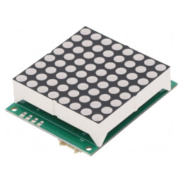 Afişaj LED Matrice 8x8 Roşu 46.9x37.9mm | Electronic-mag.ro | Componente Electronice