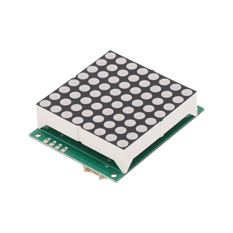 Afişaj LED Matrice 8x8 Roşu 46.9x37.9mm | Electronic-mag.ro | Componente Electronice