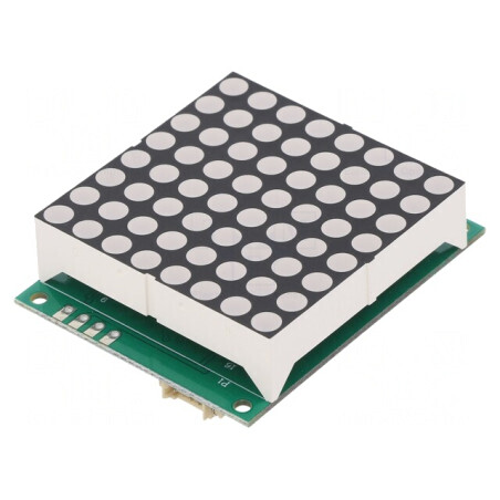 Afişaj LED Matrice 8x8 Roşu 46.9x37.9mm | Electronic-mag.ro | Componente Electronice