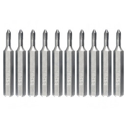 Capăt de şurubelniţă Y00, set 10 buc. | Electronic-mag.ro | Componente Electronice