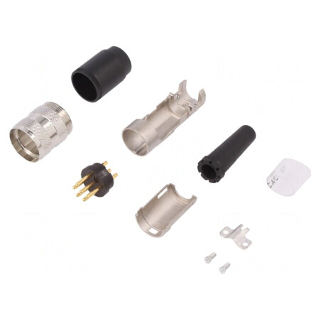 Mufă Lipire pe Cablu M16 6PIN 5A 300V Drept | Electronic-mag.ro | Componente Electronice